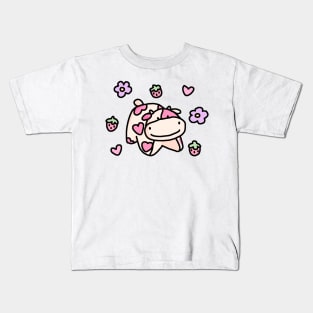 Strawberry Cow Kids T-Shirt